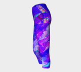 Mosaic of Me, Purple Light - Yoga Capris