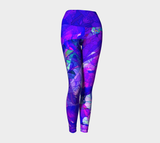 Mosaic of Me, Purple Light - Yoga Leggings