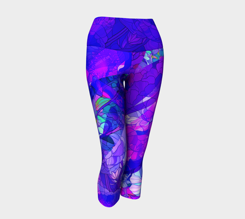 Mosaic of Me, Purple Light - Yoga Capris