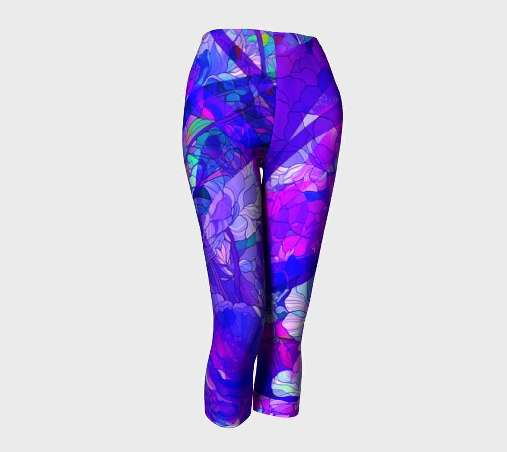 Mosaic of Me, Purple Light - Capris