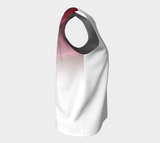 Canada Marble, Pink Red - Loose Tank Top