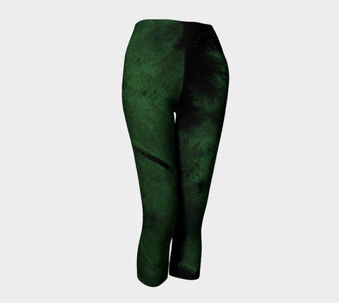 Earthtones Emerald Green - Capris