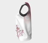 Canada Marble, Pink Red - Loose Tank Top