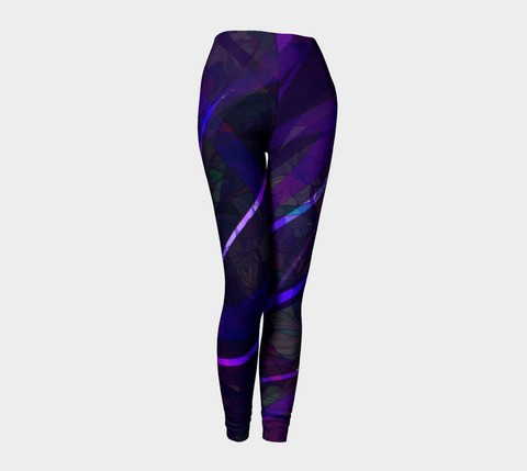 Mosaic of Me, Purple Dark - Leggings