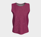 Good Vibes Magenta - Loose Tank Top