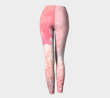 Wings Like Eagles Peach - Leggings