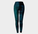 Earthtones Turquoise Blue - Leggings