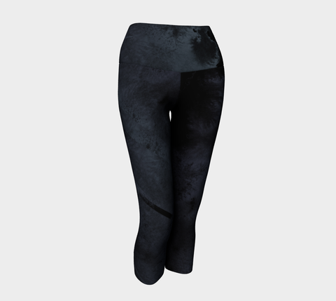 Earthtones Carbonite Grey - Yoga Capris