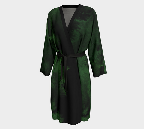 Earthtones Emerald Green - Peignoir