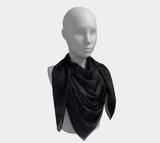 Earthtones Carbonite Grey - Square Scarf