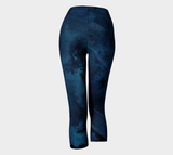 Earthtones Abyss Blue - Capris