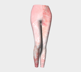 Wings Like Eagles Peach - Leggings