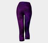 Earthtones Amethyst Purple - Capris