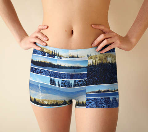 Sun Peaks - Women's Boyshorts