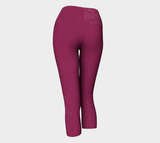 Good Vibes Magenta - Yoga Capris