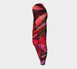 Mosaic of Me, Red Light - Yoga Leggings