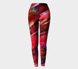 Mosaic of Me, Red Light - Leggings