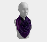 Earthtones Amethyst Purple - Square Scarf