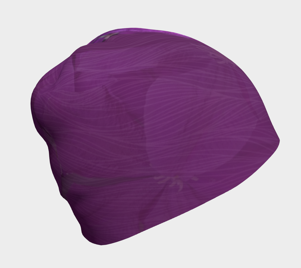Clematis Picture - Beanie