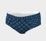 Tartan with a Twist, Blue - Women's Cheeky Briefs
