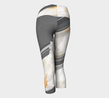 Daisy Painting - Yoga Capris