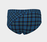 Tartan with a Twist, Blue - Women's Cheeky Briefs
