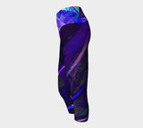 Mosaic of Me, Purple Dark - Yoga Capris
