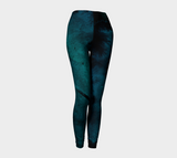 Earthtones Turquoise Blue - Leggings