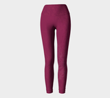 Good Vibes Magenta - Yoga Leggings