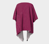 Good Vibes Magenta - Draped Kimono