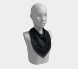 Earthtones Carbonite Grey - Square Scarf