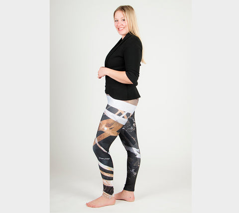 Gold Electric - Yoga Leggings