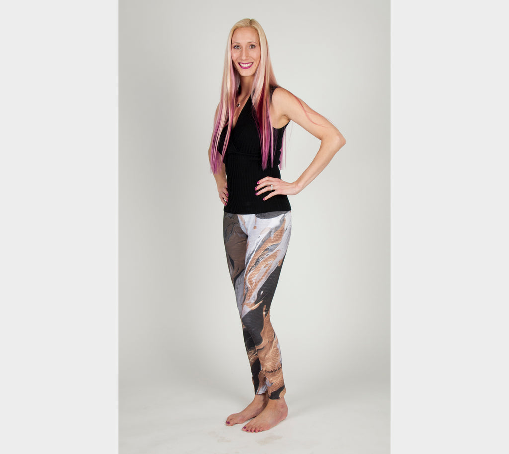 Gold Reach - Yoga Leggings