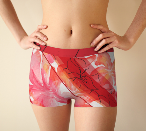 Lily Painting - Women's Boyshorts