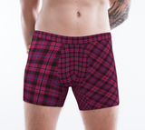 Tartan with a Twist, Pink - Men's Boxer Briefs