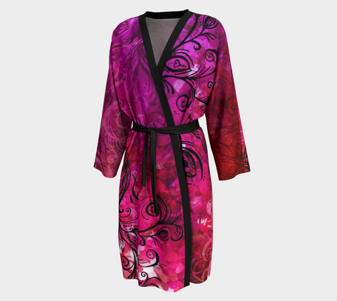 I Rise Red - Peignoir