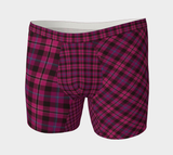 Tartan with a Twist, Pink - Men's Boxer Briefs