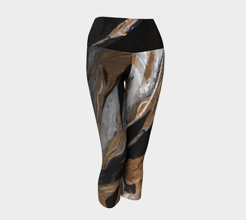 Gold Reach - Yoga Capris