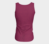 Good Vibes Magenta - Fitted Tank Top