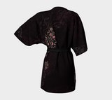 Good Vibes Black - Kimono Robe