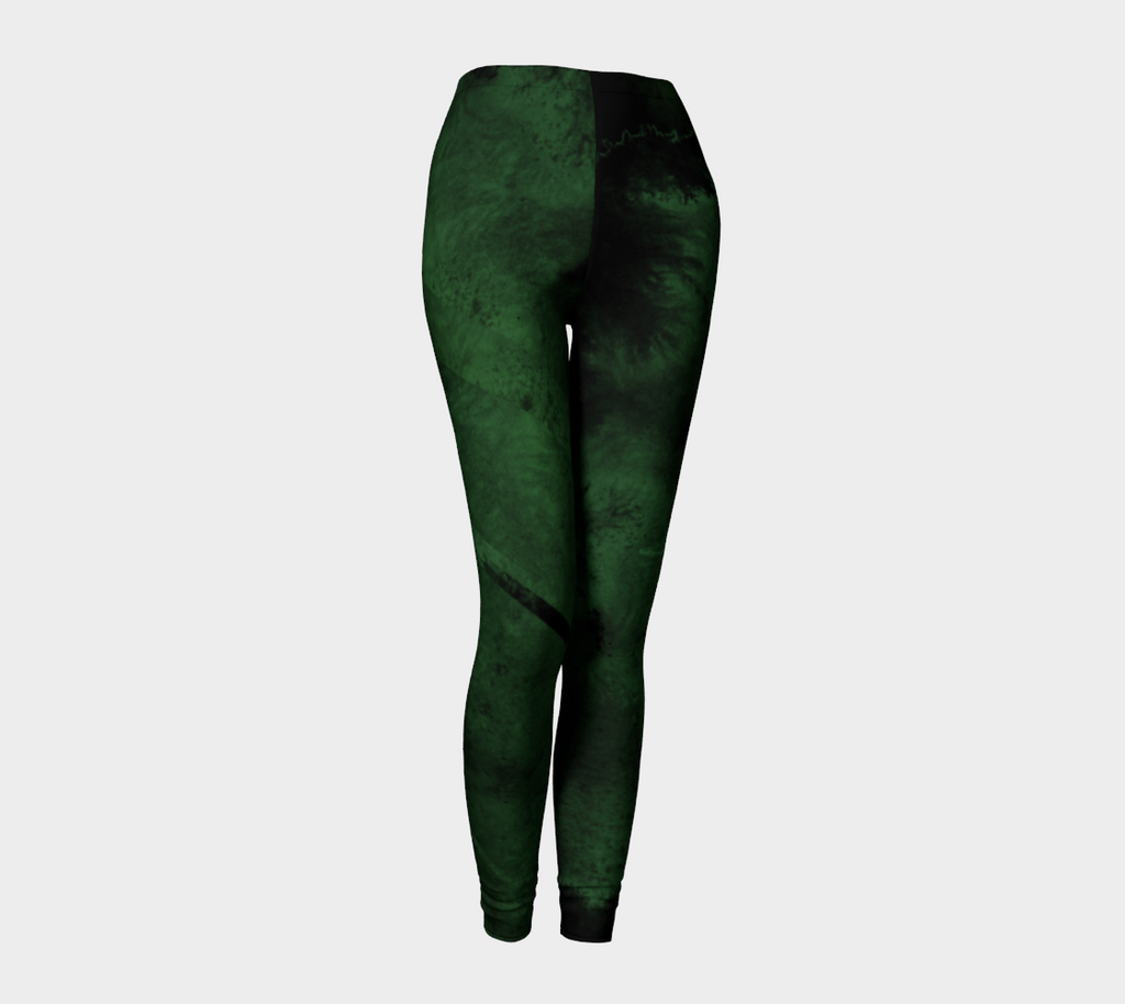 Earthtones Emerald Green - Leggings