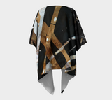 Gold Electric - Draped Kimono