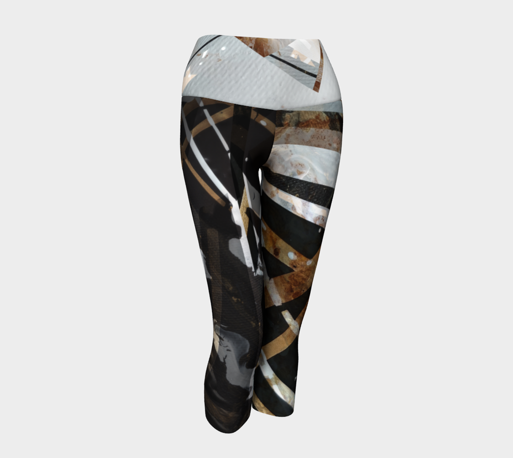 Gold Electric - Yoga Capris