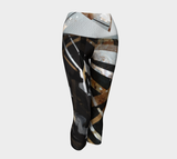 Gold Electric - Yoga Capris
