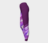 Clematis Painting - Leggings