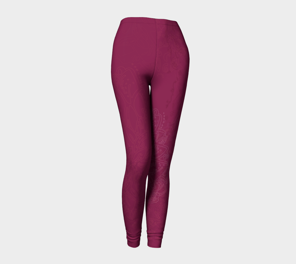 Good Vibes Magenta - Leggings