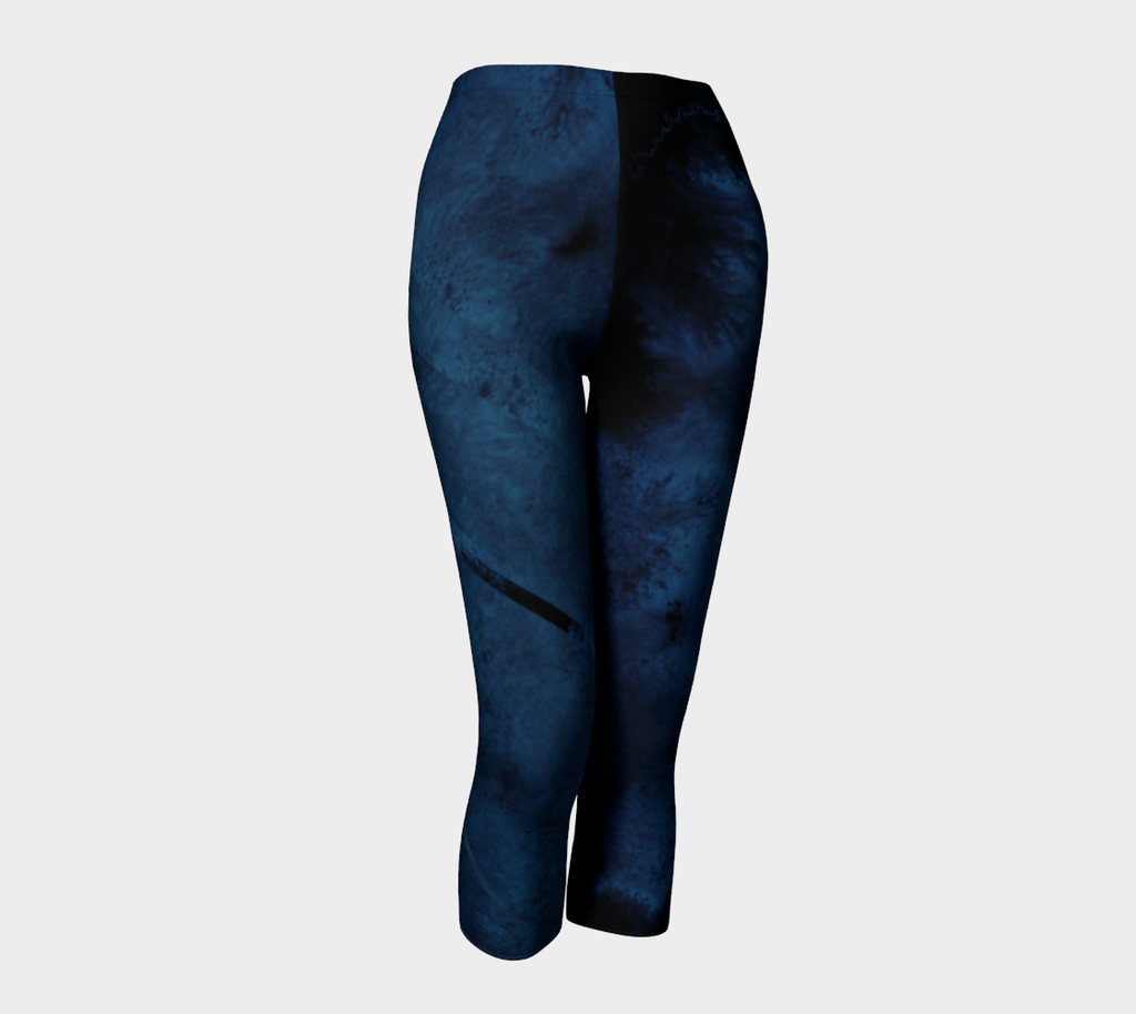 Earthtones Abyss Blue - Capris