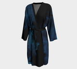 Earthtones Abyss Blue - Peignoir