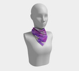 Clematis Painting - Square Scarf