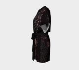 Good Vibes Black - Kimono Robe